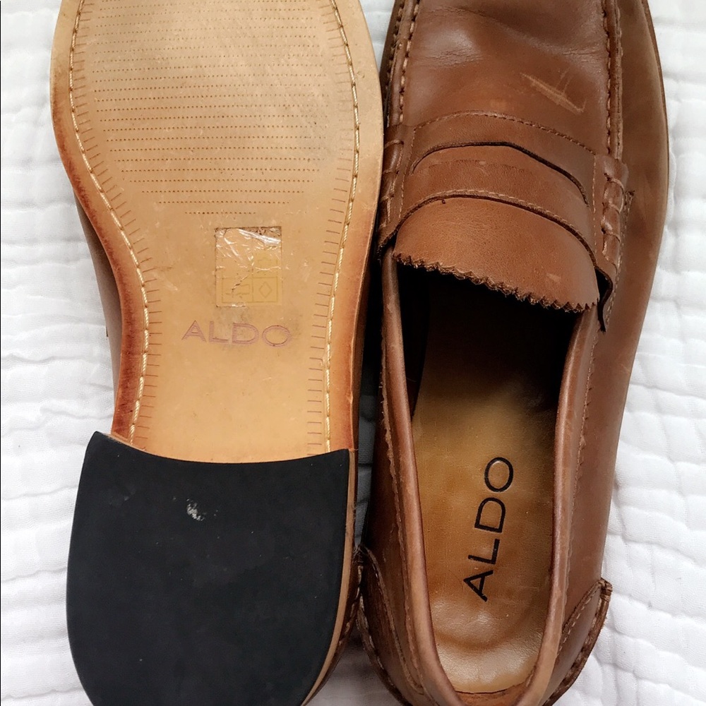 Men’s Aldo Leather Loafers | sz12